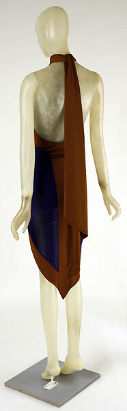 Dress, Giorgio di Sant'Angelo (American, born Italy, 1933–1989), synthetic fiber, American