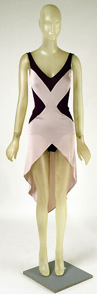 Dress, Giorgio di Sant&#39;Angelo (American, born Italy, 1933–1989), synthetic fiber, American 