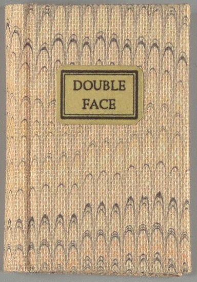 Double face: two-sided paper especially marbled for this sampler, Karli Frigge (Dutch, born Rotterdam, 1943)