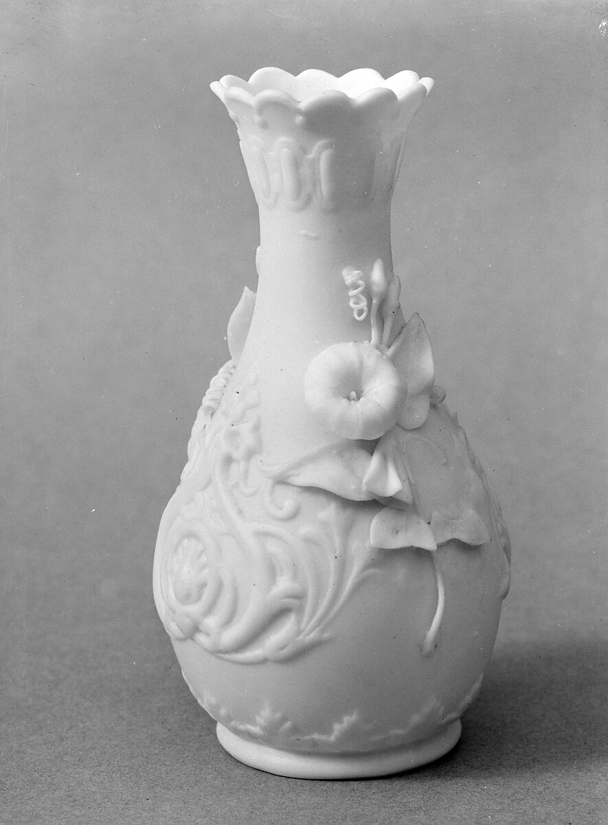 Vase, Parian porcelain, American