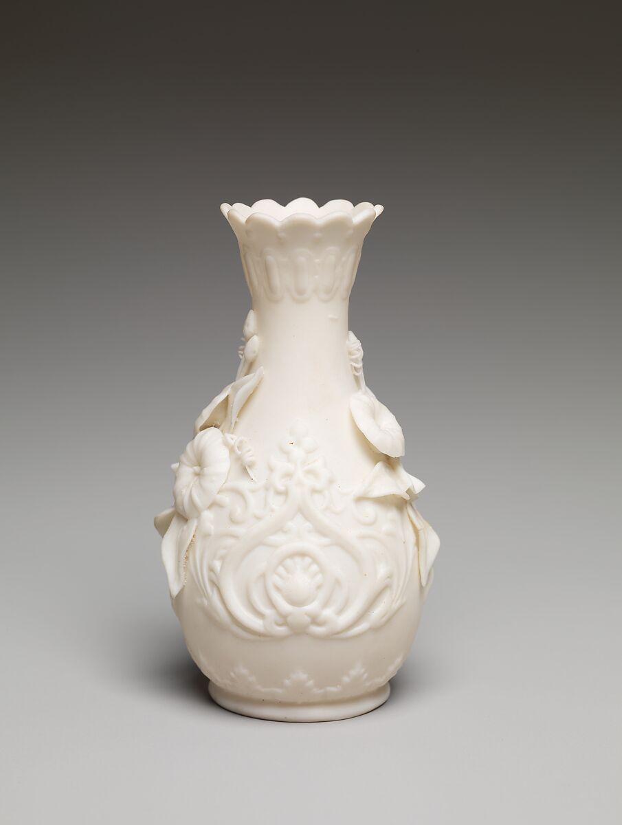 Vase, Parian porcelain, American 