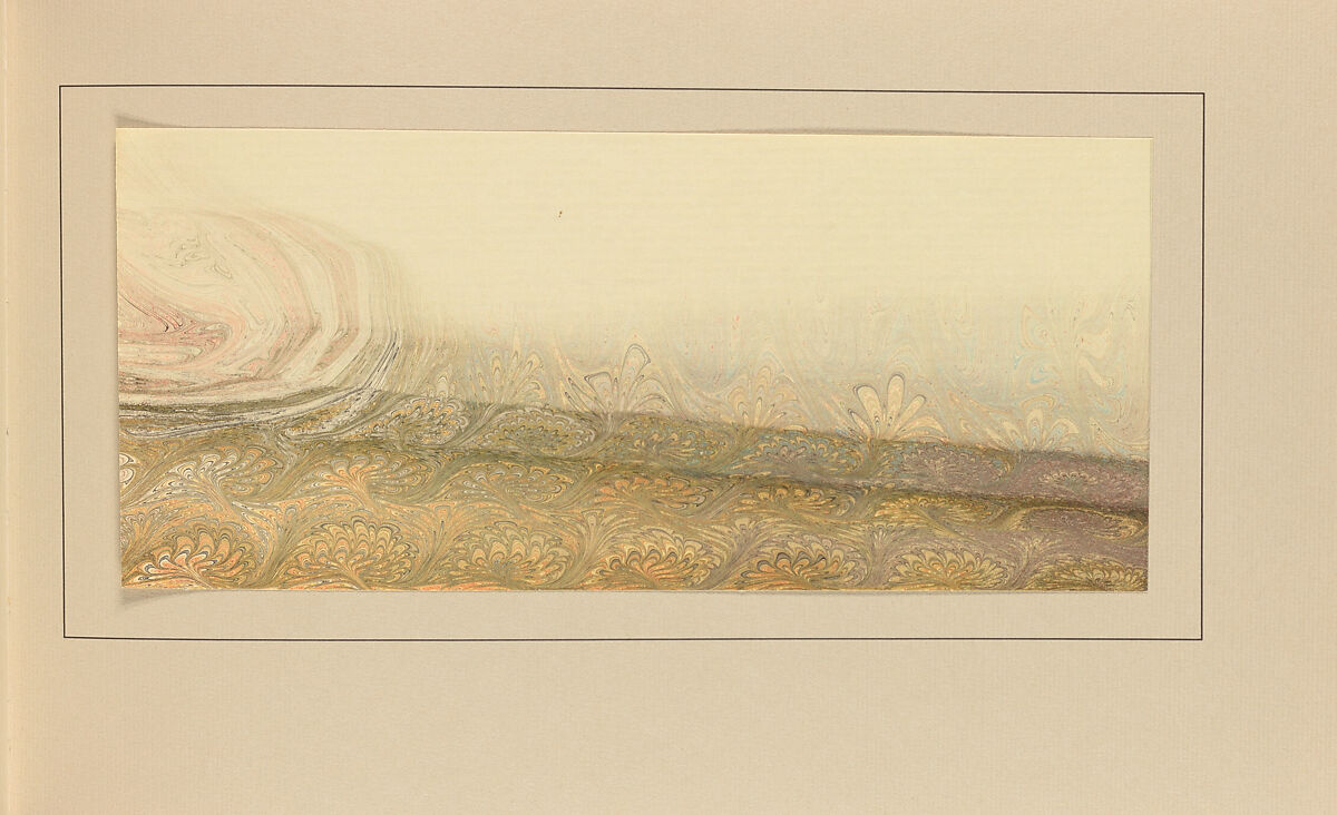 Marbled landscapes, Karli Frigge (Dutch, born Rotterdam, 1943)