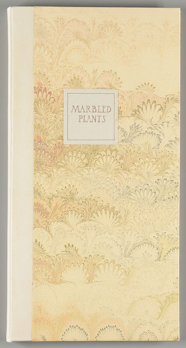 Marbled plants, Karli Frigge (Dutch, born Rotterdam, 1943)