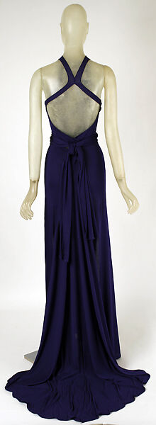 Dress, Giorgio di Sant'Angelo (American, born Italy, 1933–1989), synthetic fiber, American