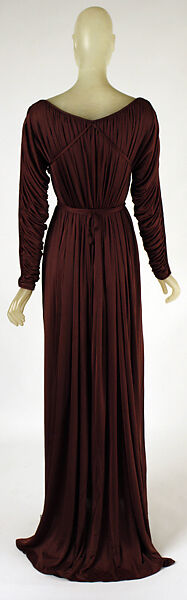 Dress, Giorgio di Sant'Angelo (American, born Italy, 1933–1989), synthetic fiber, American