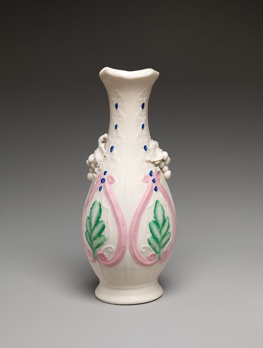 Vase, Parian porcelain, American 