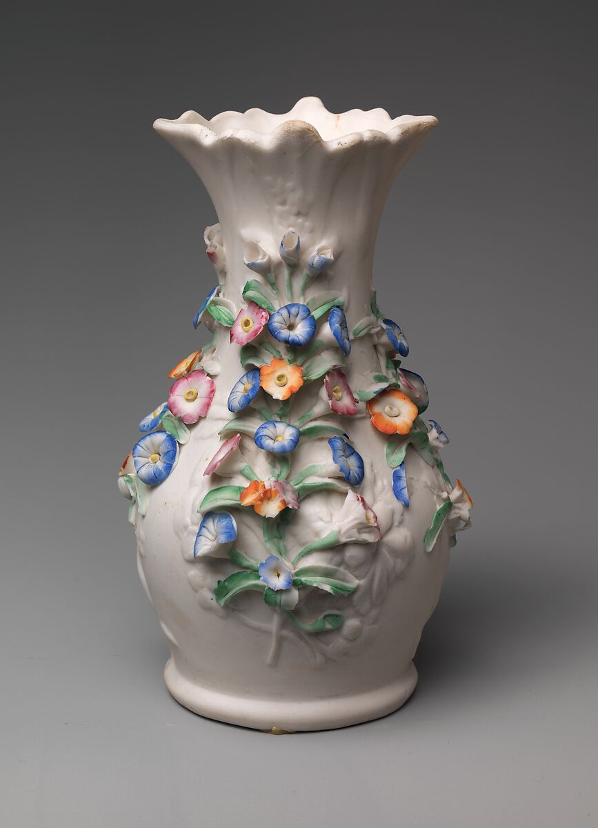 Vase, Parian porcelain, American 