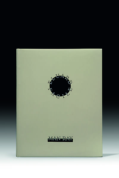 Facile, Paul Eluard  French, Book and solarized photograph