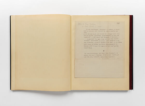 Proverbe. – Et autour de Proverbe, Paul Eluard (French, Saint-Denis 1895–1952 Charenton-le-Pont), Paper [assemblage of texts, letters, autographed manuscripts, and photos related to the journal Proverbe, with contributions from Tristan Tzara, Philippe Soupault, and Jean Paulhan bound together by J. De Gonet]