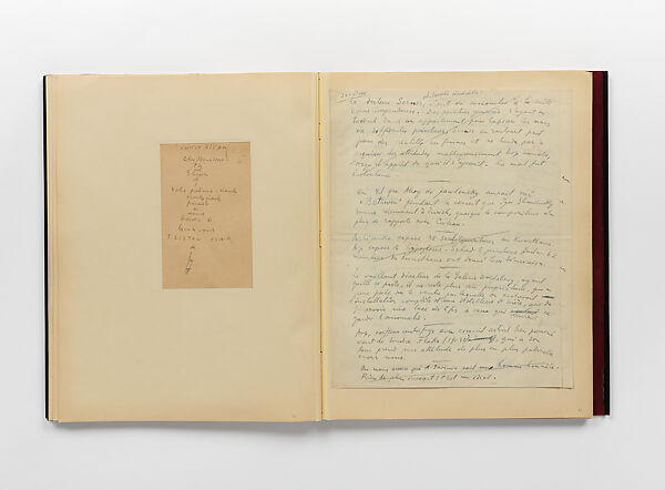 Proverbe. – Et autour de Proverbe, Paul Eluard (French, Saint-Denis 1895–1952 Charenton-le-Pont), Paper [assemblage of texts, letters, autographed manuscripts, and photos related to the journal Proverbe, with contributions from Tristan Tzara, Philippe Soupault, and Jean Paulhan bound together by J. De Gonet]