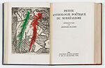 Petite Anthologie Poétique du Surréalisme, Georges Hugnet (French, Paris 1906–1974 Paris), Book with inserted photographic reproductions, documents, and letters, including an original etching by Pablo Picasso with collage elements