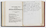 Petite Anthologie Poétique du Surréalisme, Georges Hugnet (French, Paris 1906–1974 Paris), Book with inserted photographic reproductions, documents, and letters, including an original etching by Pablo Picasso with collage elements