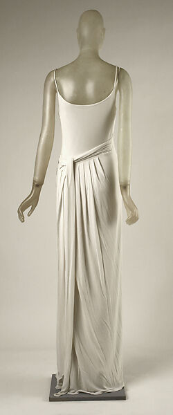 Dress, Giorgio di Sant'Angelo (American, born Italy, 1933–1989), synthetic fiber, American