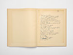 Autographed Poem Set with Multiple Annotations for the Typograph, for the Publication of the Ron Ron Poetry Collection, Francis Picabia (French, Paris 1879–1953 Paris), Ink on paper
