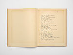 Autographed Poem Set with Multiple Annotations for the Typograph, for the Publication of the Ron Ron Poetry Collection, Francis Picabia (French, Paris 1879–1953 Paris), Ink on paper