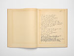 Autographed Poem Set with Multiple Annotations for the Typograph, for the Publication of the Ron Ron Poetry Collection, Francis Picabia (French, Paris 1879–1953 Paris), Ink on paper