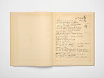 Autographed Poem Set with Multiple Annotations for the Typograph, for the Publication of the Ron Ron Poetry Collection, Francis Picabia (French, Paris 1879–1953 Paris), Ink on paper