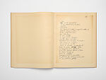 Autographed Poem Set with Multiple Annotations for the Typograph, for the Publication of the Ron Ron Poetry Collection, Francis Picabia (French, Paris 1879–1953 Paris), Ink on paper