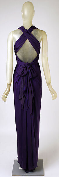 Dress, Giorgio di Sant'Angelo (American, born Italy, 1933–1989), synthetic fiber, American