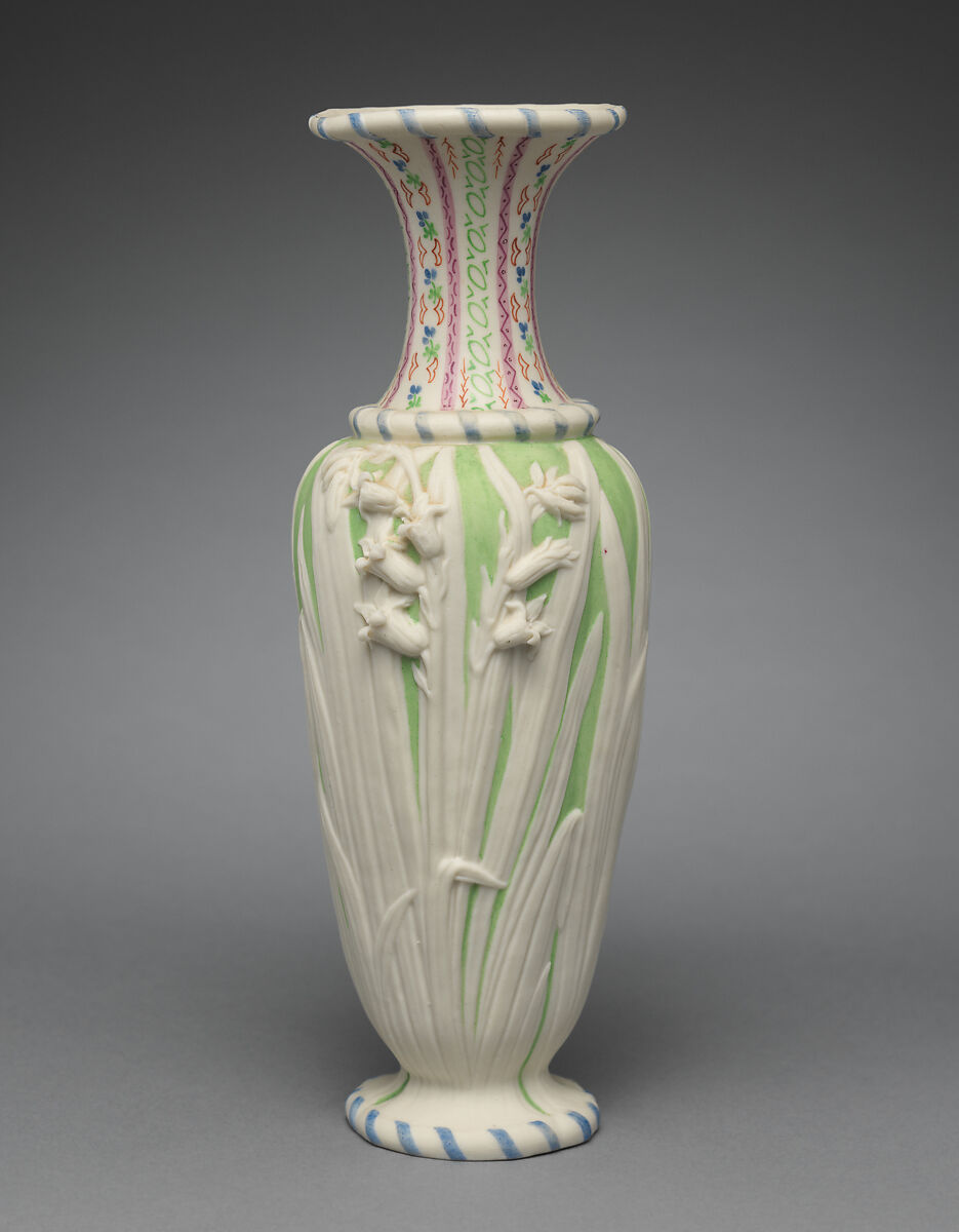 Vase, Parian porcelain, American 