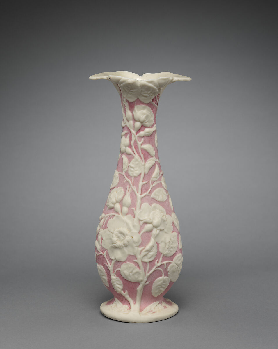 Vase, Parian porcelain, American 