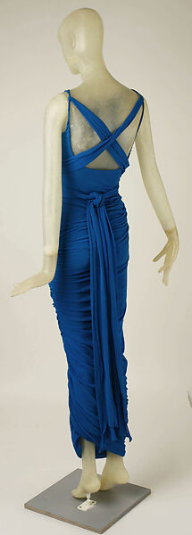 Dress, Giorgio di Sant'Angelo (American, born Italy, 1933–1989), synthetic fiber, American