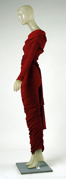 Dress, Giorgio di Sant'Angelo (American, born Italy, 1933–1989), synthetic fiber, American