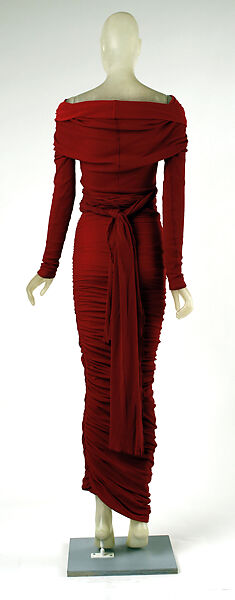 Dress, Giorgio di Sant'Angelo (American, born Italy, 1933–1989), synthetic fiber, American