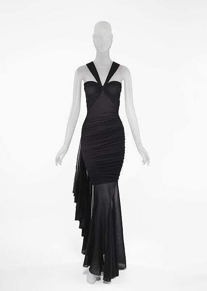 Dress, Giorgio di Sant&#39;Angelo (American, born Italy, 1933–1989), synthetic, Lycra, American 
