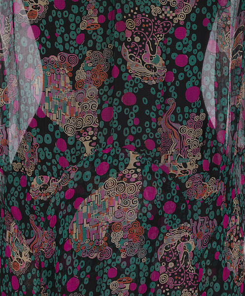 Dress, (textile) Joseph Urban (American (born Austria), Vienna 1872–1933 New York), silk, American