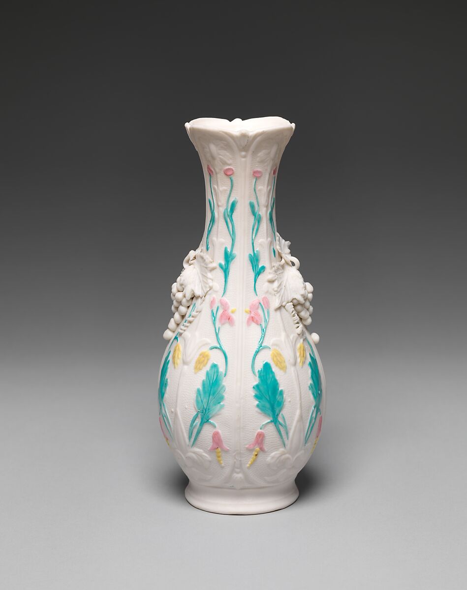 Vase, Parian porcelain, American 