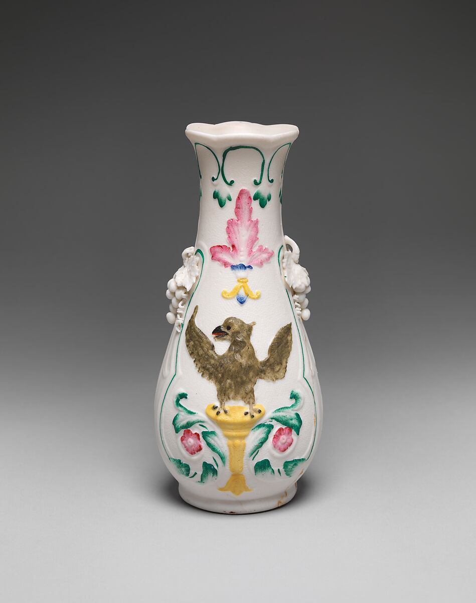 Vase, Parian porcelain, American 