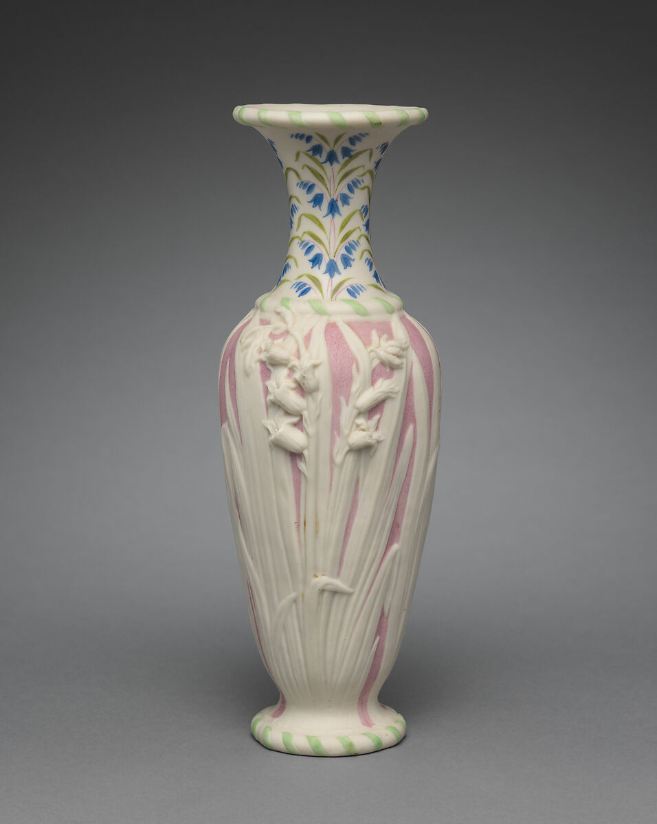 Vase, Parian porcelain, American