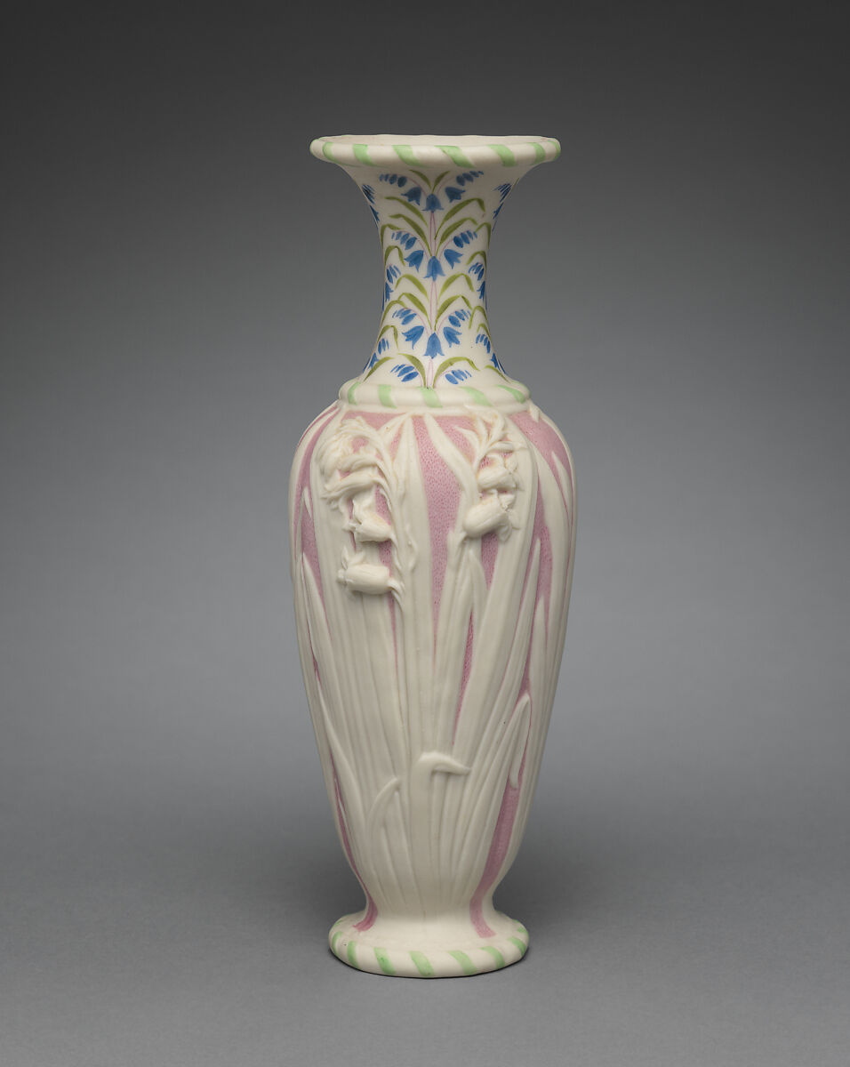 Vase, Parian porcelain, American 