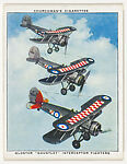 Gloster 'Gauntlet' interceptor fighters, from 