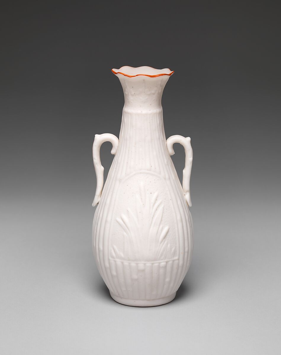 Vase, Parian porcelain, American