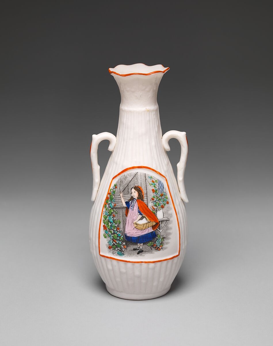 Vase, Parian porcelain, American 