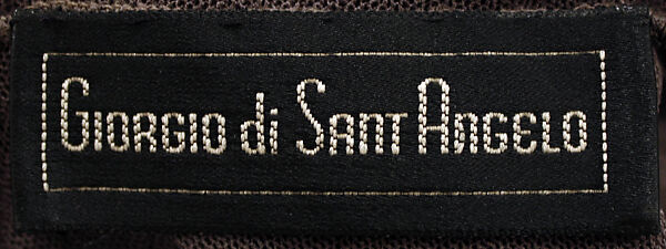 Ensemble, Giorgio di Sant'Angelo (American, born Italy, 1933–1989), (a) synthetic fiber; (b,d,e) wool blend; (c,f,g) cotton, American