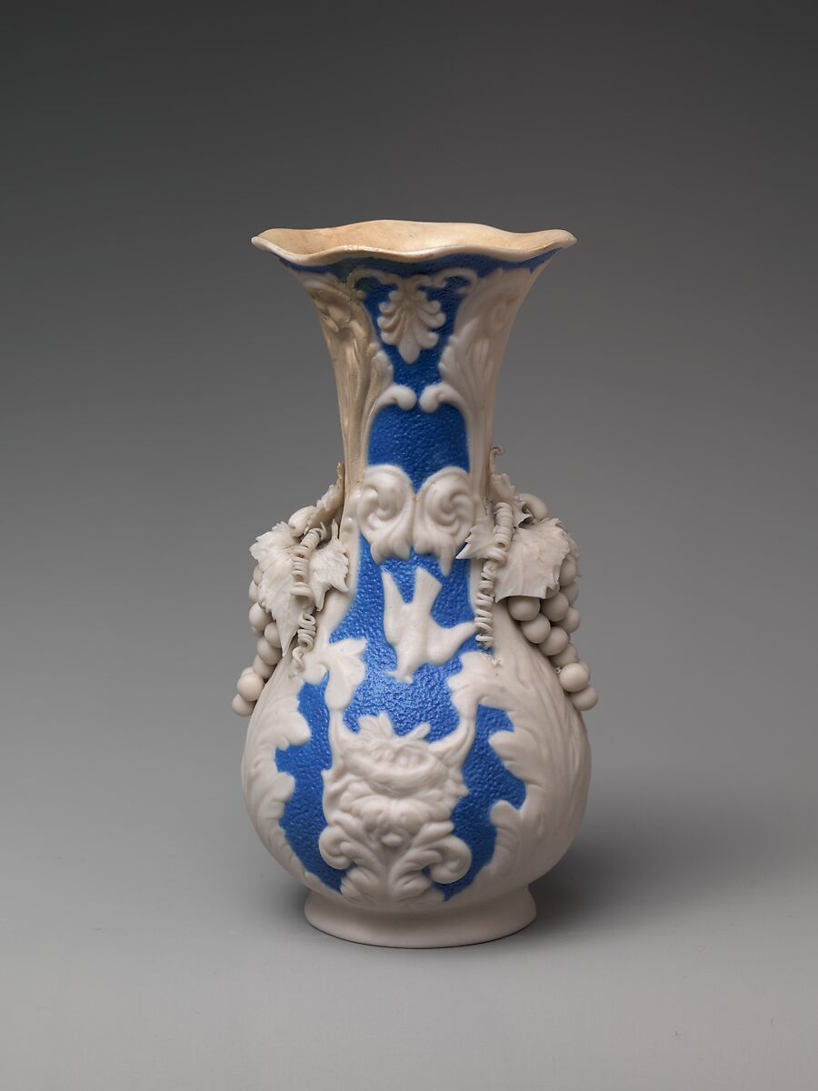 Vase, Parian porcelain, American 