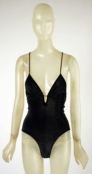 Ensemble, Giorgio di Sant'Angelo (American, born Italy, 1933–1989), synthetic fiber, lamé, metallic thread, American