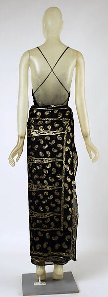 Ensemble, Giorgio di Sant'Angelo (American, born Italy, 1933–1989), synthetic fiber, lamé, metallic thread, American