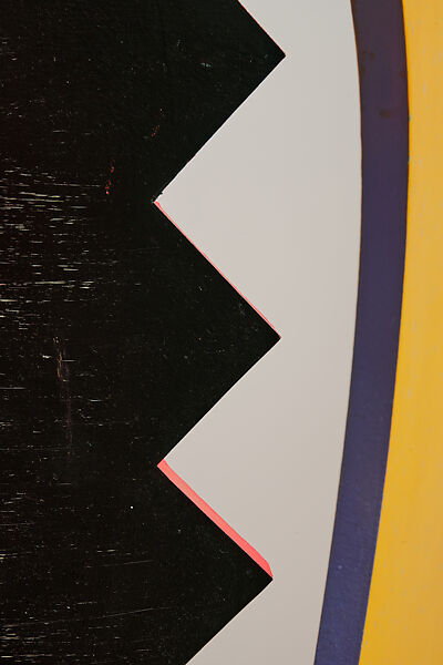 Basic Screen, Dan Friedman (American, Cleveland, Ohio 1945–1995 New York), Medium-density fiberboard, paint, casters