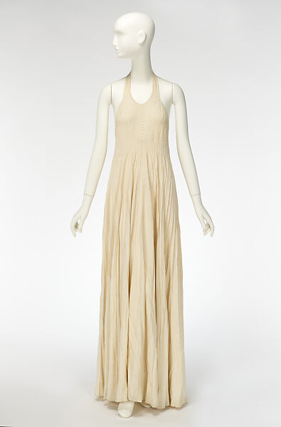 Evening Dress, House of Vionnet (French, active 1912–14; 1918–39), silk, French
