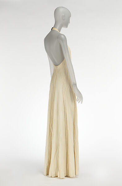 Evening Dress, House of Vionnet (French, active 1912–14; 1918–39), silk, French