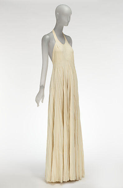 Evening Dress, House of Vionnet (French, active 1912–14; 1918–39), silk, French