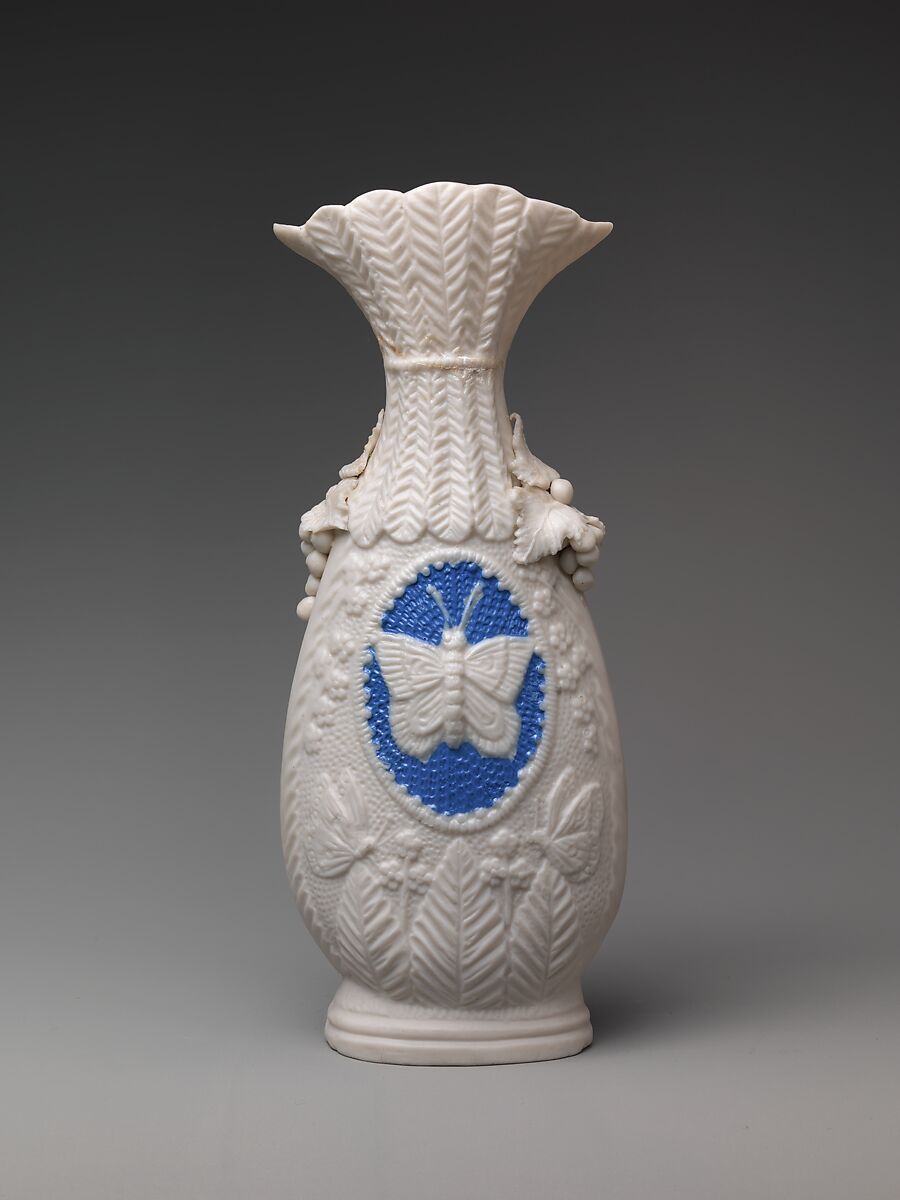 Vase, Parian porcelain, American 