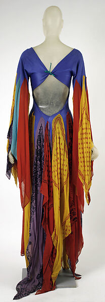 Dress, Giorgio di Sant'Angelo (American, born Italy, 1933–1989), polyester, cotton, American