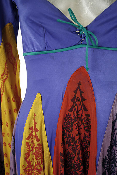 Dress, Giorgio di Sant'Angelo (American, born Italy, 1933–1989), polyester, cotton, American