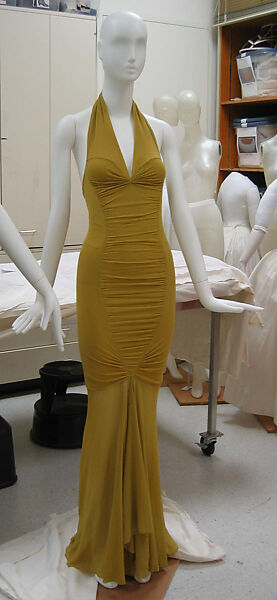 Dress, Giorgio di Sant&#39;Angelo (American, born Italy, 1933–1989), synthetic fiber, Lycra, American 
