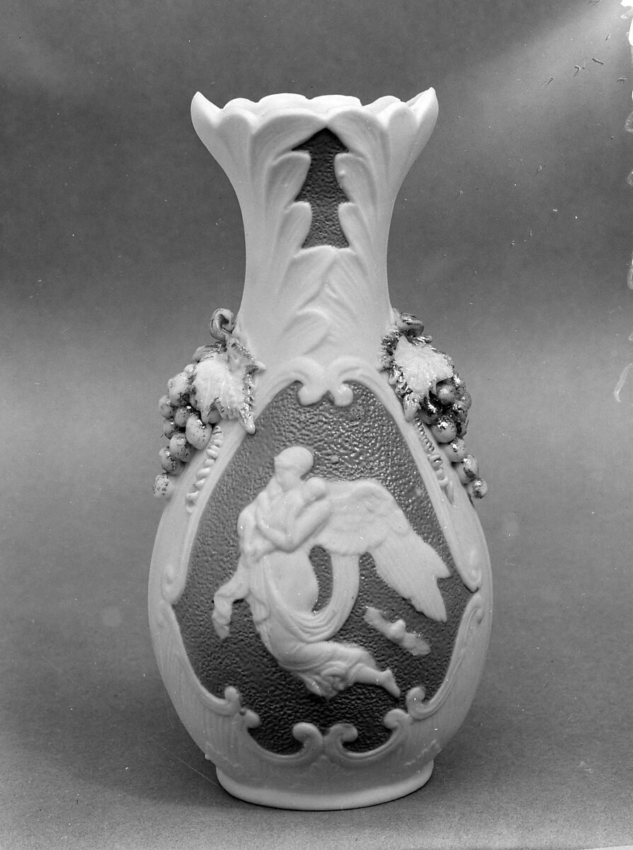 Vase, Parian porcelain, American 